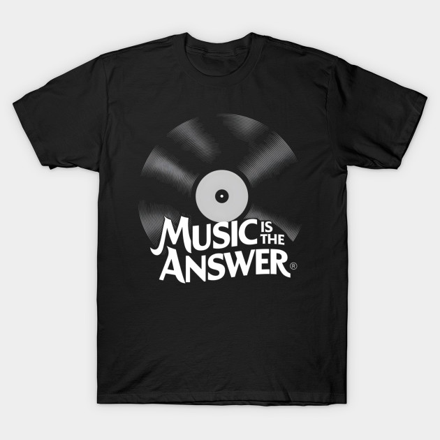 spinning vinyl- music is the answer - the power of music by Tee.gram